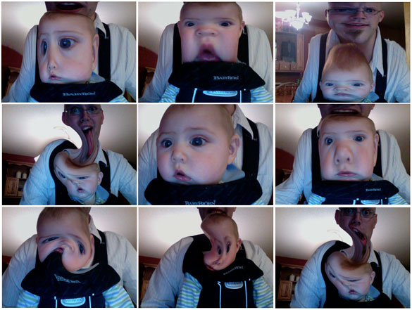 Caleb in Photo Booth