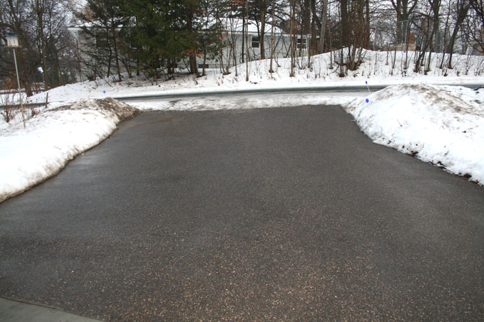 My Driveway, February 9th, 2009